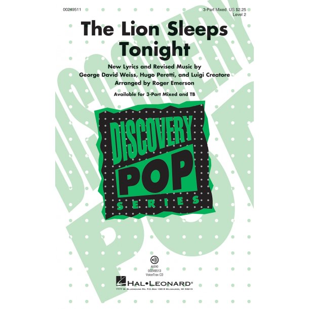 The Lion Sleeps Tonight : Discovery Level 2