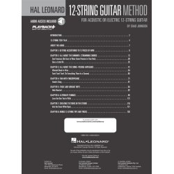 Hal Leonard 12-String Guitar Method : For Acoustic or Electric 12-String Guitar