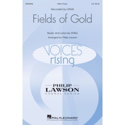 Sting: Fields Of Gold (Arr. Lawson) (SAB)