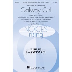 Ed Sheeran: Galway Girl (Arr. Lawson) (SATB)