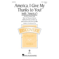 America, I Give My Thanks to You! : Discovery Level 1