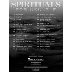 Spirituals For Ukulele: 28 Favorites To Strum & Sing
