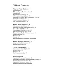 The Rhythm Book: Beginning Notation And Sight-Reading For All Instruments