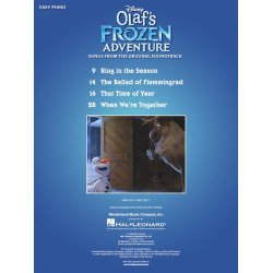 Disney's Olaf's Frozen Adventure For Piano