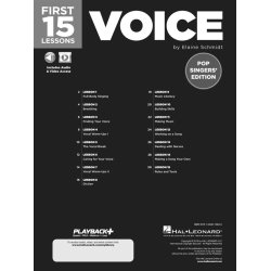 First 15 Lessons: Voice (Pop Singers' Edition)