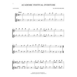 Classical Themes For Two Saxophones