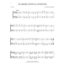 Classical Themes For Two Cello