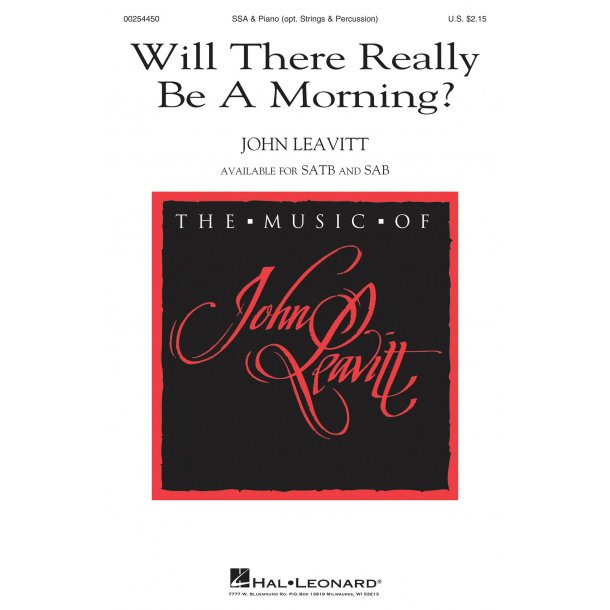 Will There Really Be a Morning?