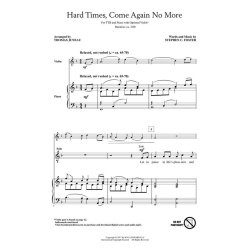 Hard Times, Come Again No More