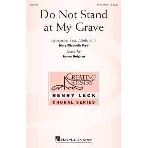 Do Not Stand at My Grave
