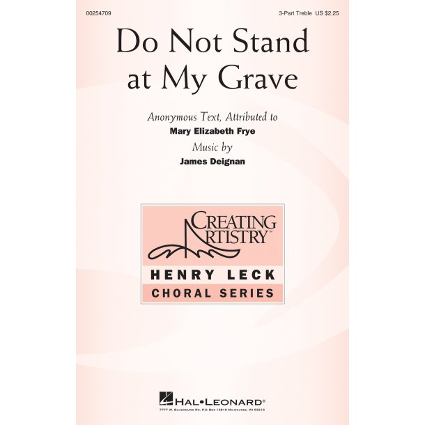 Do Not Stand at My Grave