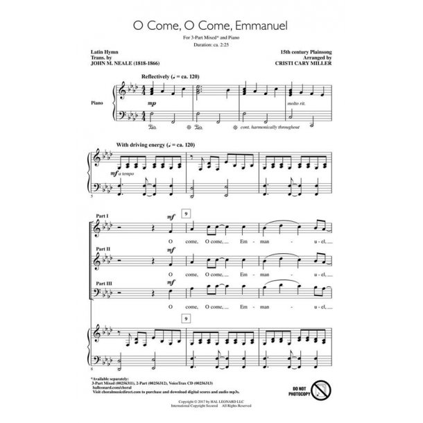 O Come, O Come, Emmanuel : Discovery Level 1