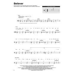 Top Rock Hits : Drum Play-Along Volume 49