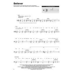 Top Rock Hits : Drum Play-Along Volume 49