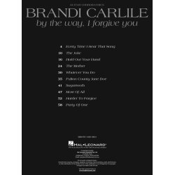 Brandi Carlile: By The Way, I Forgive You