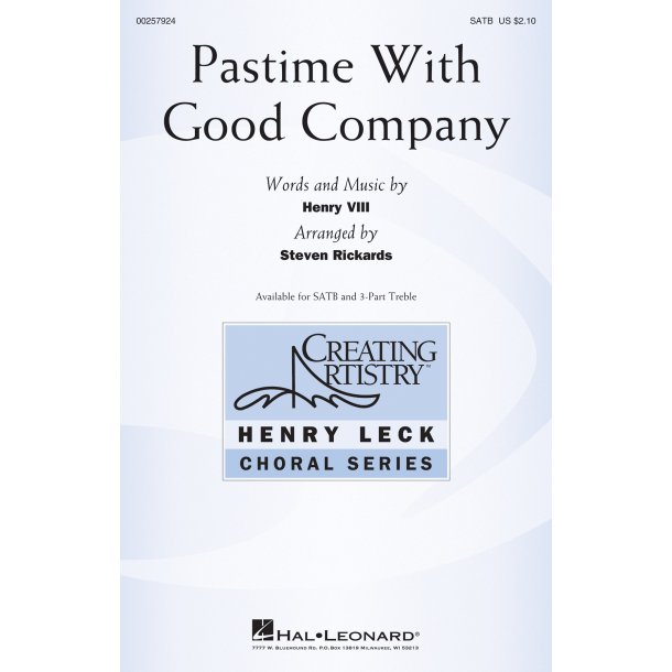 Pastime With Good Company