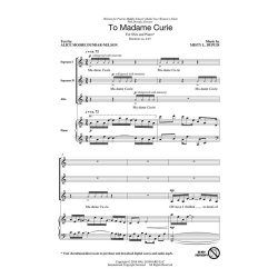 To Madame Curie : Andrea Ramsey Choral Series