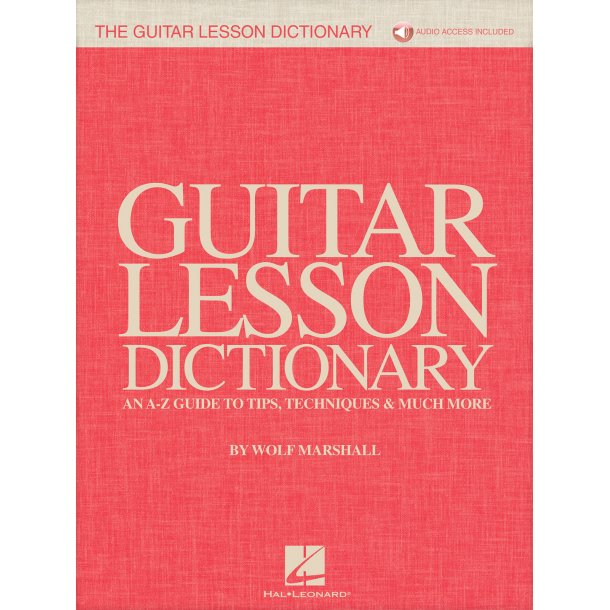 Wolf Marshall: The Guitar Lesson Dictionary (Book/Audio)