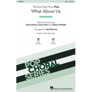 P!nk: What About Us (Arr. Brymer) (SAB)