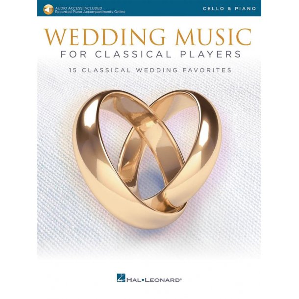 Wedding Music For Classical Players: Cello (Book/Online Audio)