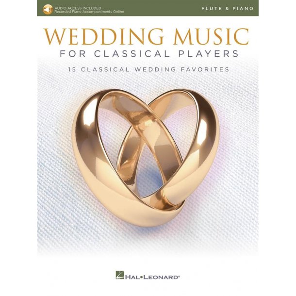 Wedding Music For Classical Players: Flute (Book/Online Audio)