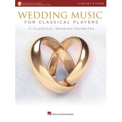 Wedding Music For Classical Players: Clarinet (Book/Online Audio)