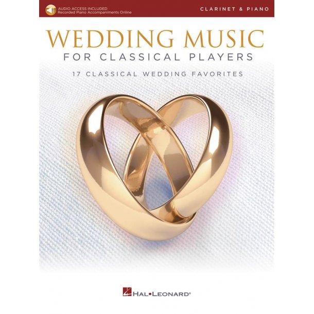 Wedding Music For Classical Players: Clarinet (Book/Online Audio)
