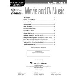 Movie and TV Music: Clarinet
