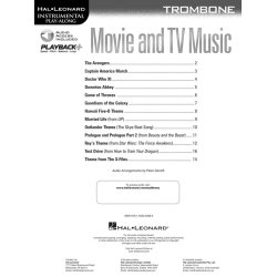 Movie and TV Music: Trombone