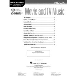 Movie and TV Music: Violin