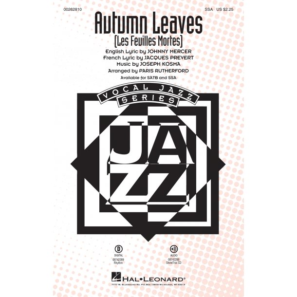 Autumn Leaves : Jazz Chorals