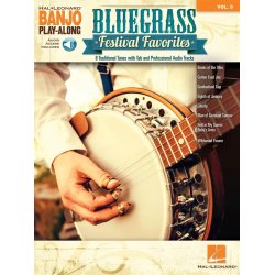 Banjo Play-Along Volume 9: Bluegrass Festival Favorites (Book/Online Audio)