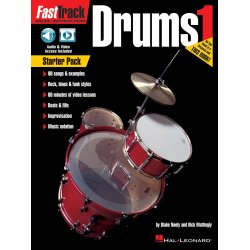 FastTrack Drum Method: Starter Pack (Book/Online Audio &amp; Video)