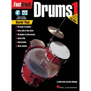 FastTrack Drum Method: Starter Pack (Book/Online Audio & Video)