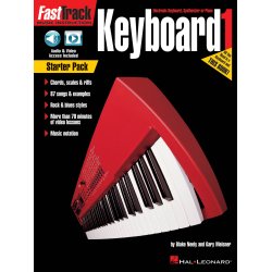 FastTrack Keyboard: Book 1 Starter Pack (Book/Online Audio & Video)