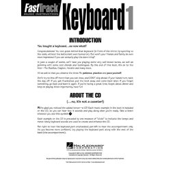 FastTrack Keyboard: Book 1 Starter Pack (Book/Online Audio & Video)