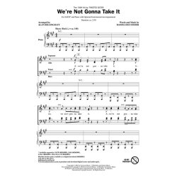 We're Not Gonna Take It