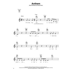 Leonard Cohen For Ukulele