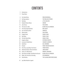 Hal Leonard Lap Slide Songbook : Play Solo Slide Guitar Arrangements of 22 Country, Folk, Blues and Rock Songs