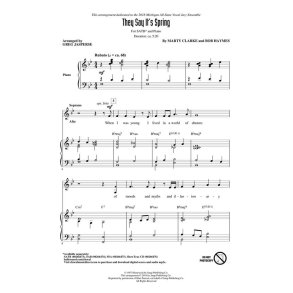 They Say It's Spring