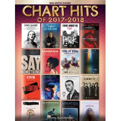 Chart Hits Of 2017-2018 (Big Note Songbook)