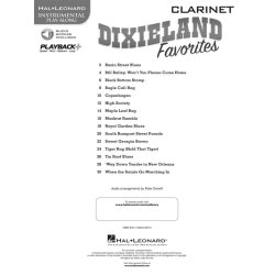 Hal Leonard Instrumental Play-Along: Dixieland Favorites - Clarinet (Book/Online Audio)