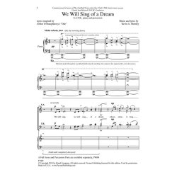 Kevin A. Memley: We Will Sing Of A Dream (SATB)