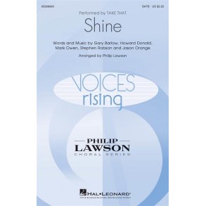 Take That: Shine (Arr. Lawson) (SATB)