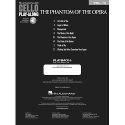 Andrew Lloyd Webber: The Phantom of the Opera (Cello Play-Along)