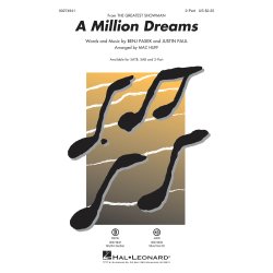 A Million Dreams "The Greatest Showman" - 2-Part Choir (arr. Huff)
