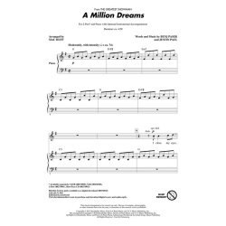 A Million Dreams "The Greatest Showman" - 2-Part Choir (arr. Huff)