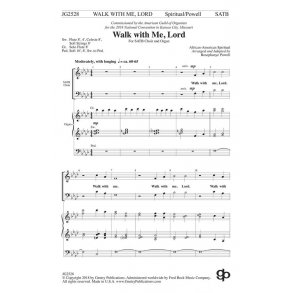 Walk With Me, Lord (Arr. Powell) (SATB)