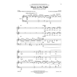Elaine Hagenberg: Music In The Night (SSATB)