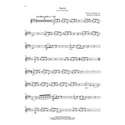 Sondheim For Classical Players - Violin : 12 Selections from Sondheim Musicals